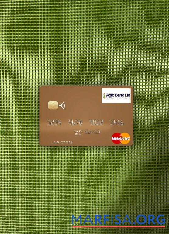 Downloadable Gambia Arab Gambia Islamic Bank mastercard photolook front sample